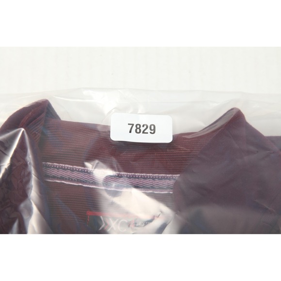 Johnston & Murphy XC4 Pullover Shirt Mens Large Maroon Quarter Zip Stretch - Picture 11 of 11